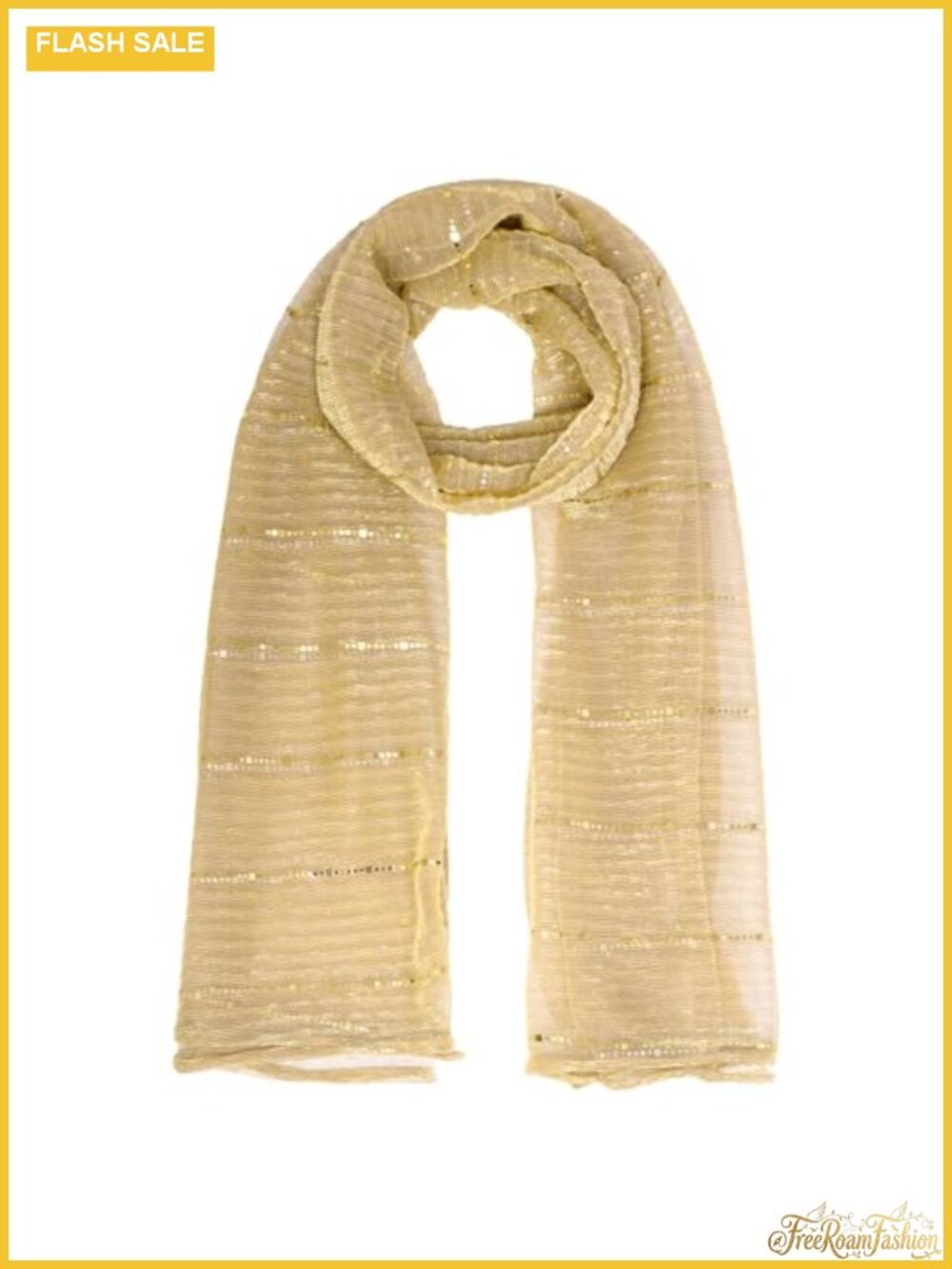 Women Sequin Bandana Mesh Scarf Sheer Shawl Wrap Rave
